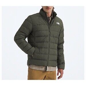 NEW NORTH FACE Big Aconcagua 3 Puffer Jacket 600 Fill Men 3X Green Outerwear